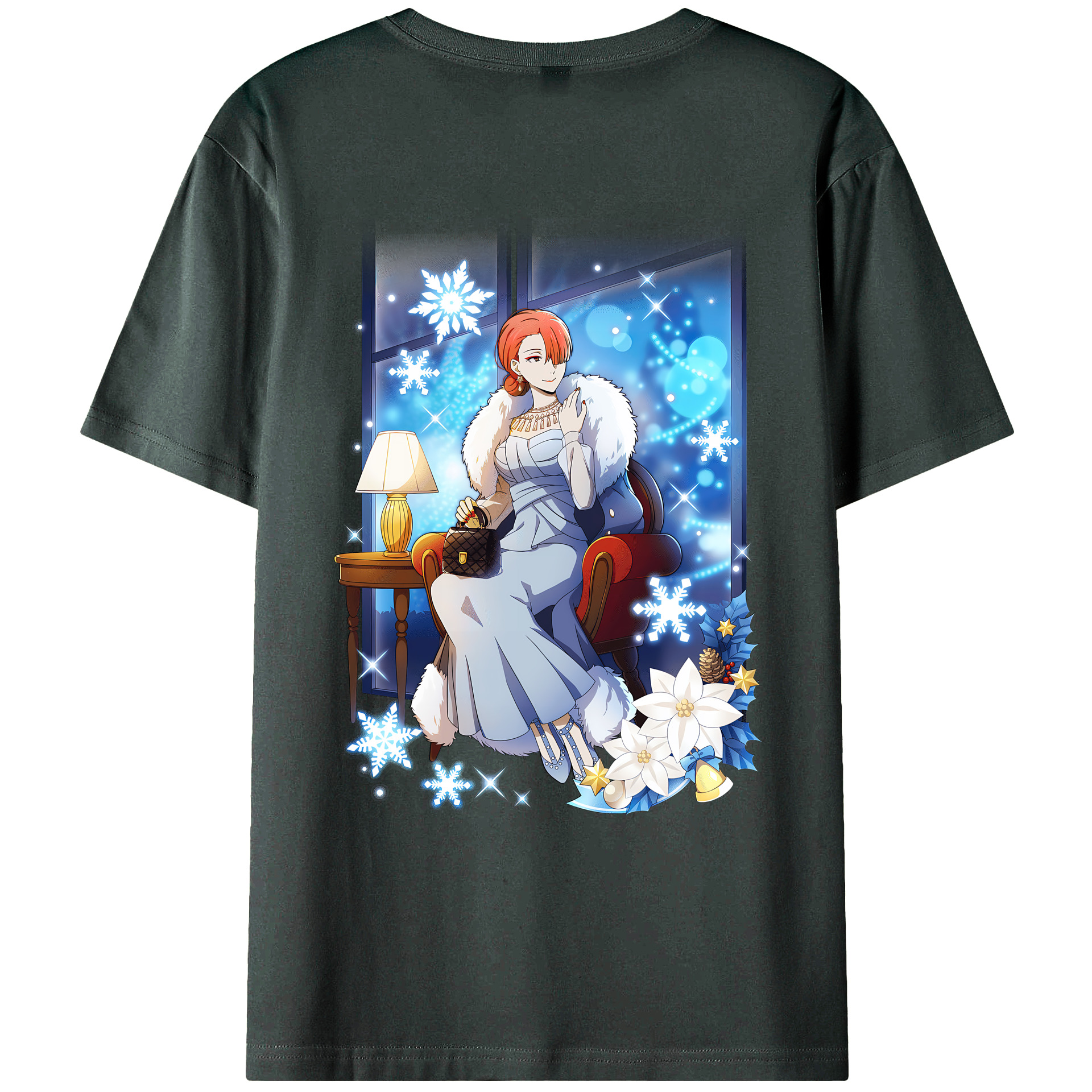 （画像用） 文豪ストレイドッグス Bungo Stray Dogs 綿100％ メンズ半袖Tシャツ（バックプリント） 通気性